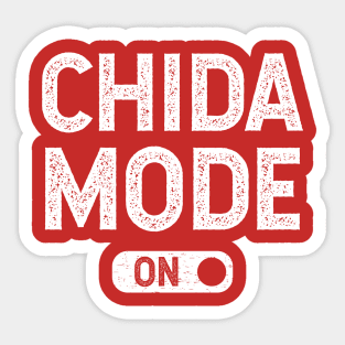 Chida Mode ON Sticker